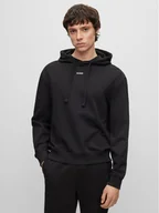 Bluzy męskie - Hugo Bluza Dapo 50486478 Czarny Relaxed Fit - miniaturka - grafika 1