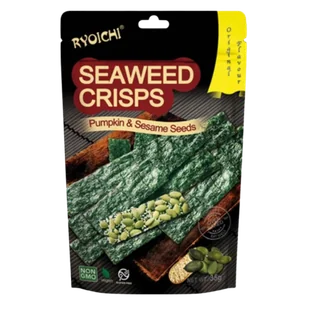 Snack Crispy Seaweed z migdałami i sezamem 35g Ryoichi - Ryby świeże i mrożone - miniaturka - grafika 1