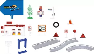 Tor samochodowy dla autek zestaw GEARBOX 68el - Samochody i pojazdy dla dzieci Tor samochodowy dla autek zestaw GEARBOX 68el - Samochody i pojazdy dla dzieci - miniaturka - grafika 3