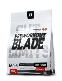 Hi-Tec Nutrition Hi-Tec Blade Preworkout 500 gram pomarańcza 03819 - Suplementy naturalne - miniaturka - grafika 1