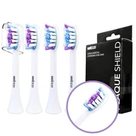 Końcówki do szczoteczek elektrycznych - Końcówki do Smilesonic GO EX UP Białe - miniaturka - grafika 1