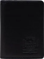 Portfele - Herschel Herschel Gordon Leather RFID Wallet 11148-00001 Czarne One size - miniaturka - grafika 1