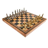 Gry planszowe - Ekskluzywny Zestaw 3w1: Szachy Egipskie + Warcaby + Backgammon Italfama - miniaturka - grafika 1