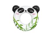 Materace dmuchane i koła do pływania - Kółko do Pływania dla dzieci Panda BESTWAY Zwierzęta 79x85cm - miniaturka - grafika 1