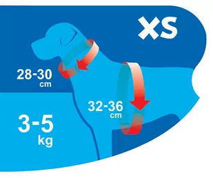 Szelki air comfort XS czarne - Szelki dla psów - miniaturka - grafika 1