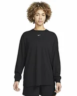Koszulki i topy damskie - Nike W NSW Essntl LS Top Damska koszulka - miniaturka - grafika 1