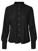 Koszule damskie - Vero Moda Koszula w kolorze czarnym - miniaturka - grafika 1