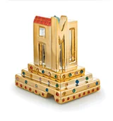 Ozdoby bożonarodzeniowe - Świąteczna dekoracja La Città - miniaturka - grafika 1