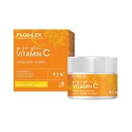 Kremy do twarzy - FLOSLEK Go For Glow Witamin C Krem anti-aging na dzień i noc rewitalizacja 50 ml - miniaturka - grafika 1