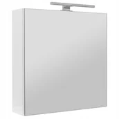 Szafki łazienkowe - Szafka łazienkowa z lustrem oświetleniem lampką led lustrzana wisząca 60 cm - miniaturka - grafika 1