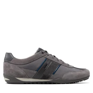 Sneakersy Geox U Wells C U52T5C 02211 C9002 Szary - Sneakersy męskie - miniaturka - grafika 1