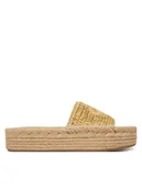 Espadryle damskie - Calvin Klein Espadryle Ebeth HW0HW02895 Beżowy - miniaturka - grafika 1