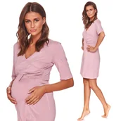 Piżamy ciążowe - Doctor Nap, Koszula ciążowa do karmienia, TCB.9116 - miniaturka - grafika 1