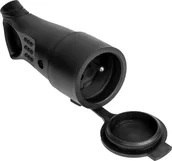 Gniazdka elektryczne - Elgotech Gniazdo bryzgoszczelne z uchwytem i uziemieniem IP44 G-10GU - miniaturka - grafika 1