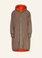 Płaszcze damskie - No.1 Como Płaszcz Nora Model Dwustronny beige - miniaturka - grafika 1