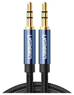 Ugreen AV122miniJack 3,5mm AUX 2m niebieski - Kable - miniaturka - grafika 1