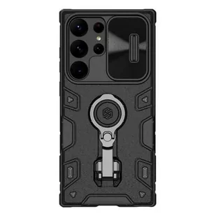 Nillkin Etui z ochroną aparatu CamShield Armor Pro do Samsung Galaxy S23 Ultra, czarne - Etui i futerały do telefonów - miniaturka - grafika 1