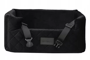Boutiquezoo Boutiquezoo FOTELIK SAMOCHODOWY DLA PSA TRANSPORTER MATA VELVET SZARY L BTQZ-AMB-CARSEAT-VELVET-GRAU-L - Sprzęt podróżny i transportery dla psów - miniaturka - grafika 3