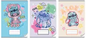 Zeszyty szkolne - Zeszyt A4 32 Kartki Kolorowe Trzy Linie Lilo & Stitch - miniaturka - grafika 1