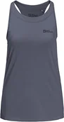 Koszulki i topy damskie - Jack Wolfskin Damska koszulka bez rękawów Prelight Blau XL - miniaturka - grafika 1