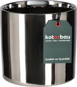 Donice - DONICZKA DONICA SREBRNA CERAMICZNA POŁYSK FI 160 - miniaturka - grafika 1