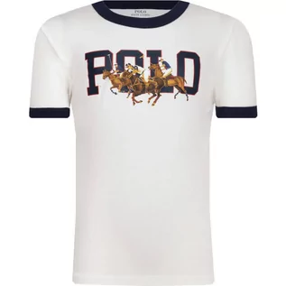 Koszulki dla chłopców - POLO RALPH LAUREN T-shirt RINGR MOD #1 KNIT | Regular Fit - grafika 1