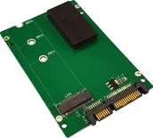 Kontrolery - Kontroler LC-Power LC-Power LC-ADA-M2-NB-SATA drive converter card from SATA 2.5" / 6.35 cm to M.2 NGFF / SATA - miniaturka - grafika 1