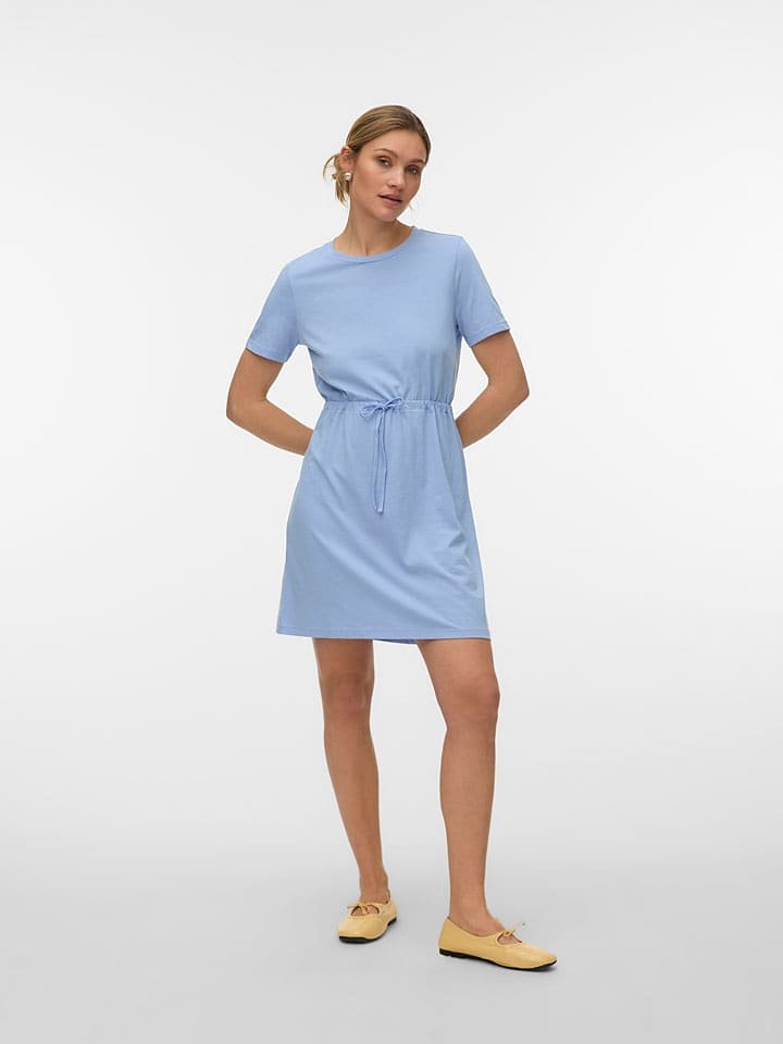 Vero Moda Sukienka w kolorze błękitnym