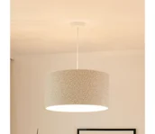 Lampy sufitowe - Brilagi - Żyrandol na lince BOUCLE ROLLER 1xE27/15W/230V śr. 45 cm kremowy - miniaturka - grafika 1