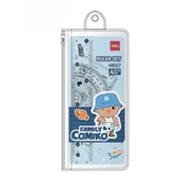 Przybory szkolne - Zestaw geometryczny szkolny 4 elementy seria Comiko niebieski - miniaturka - grafika 1