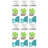 Napoje roślinne - The Bridge Napój kokosowy bez glutenu Zestaw 6 x 1 L Bio - żywność - miniaturka - grafika 1