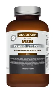 SINGULARIS Singularis MSM Powder 100% Pure 250 g - Ochrona stawów - miniaturka - grafika 2