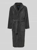 Szlafroki męskie - Szlafrok z kołnierzem z połami model ‘SHAWL’ - miniaturka - grafika 1