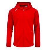 Bluzy dla dziewczynek - Bluza dziecięca CCM LOCKER ROOM FLEECE FULL ZIP HOODIE Red L - miniaturka - grafika 1