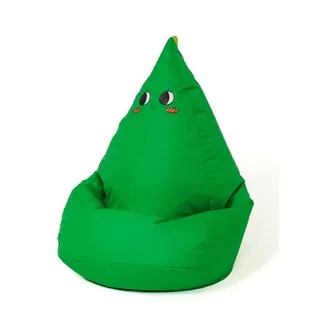 Pufa worek GO GIFT Dragonek 1 Zielony L 105 x 80 cm - Fotele i pufy dla dzieci - miniaturka - grafika 1