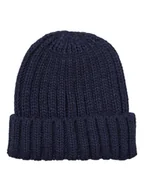 Czapki damskie - Becksöndergaard Czapka-beanie "Walmer" w kolorze granatowym - miniaturka - grafika 1