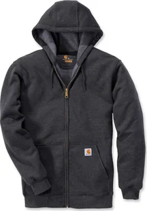 Carhartt Bluza Carhartt Midweight Hooded ZIP Carbon - Bluzy męskie - miniaturka - grafika 1