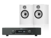 Zestawy stereo - Hegel H95 (czarny) + 606 S3 (biały) - miniaturka - grafika 1