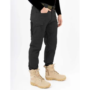 Texar - Spodnie ELITE Pro 2.0 micro ripstop - Black XXL - Odzież taktyczna i umundurowanie - miniaturka - grafika 1