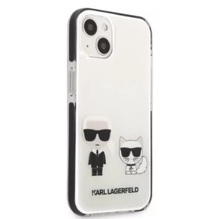 Karl Lagerfeld KLHCP13STPEKCW iPhone 13 mini 5,4" hardcase biały/white Karl&Choupette - Etui i futerały do telefonów - miniaturka - grafika 4