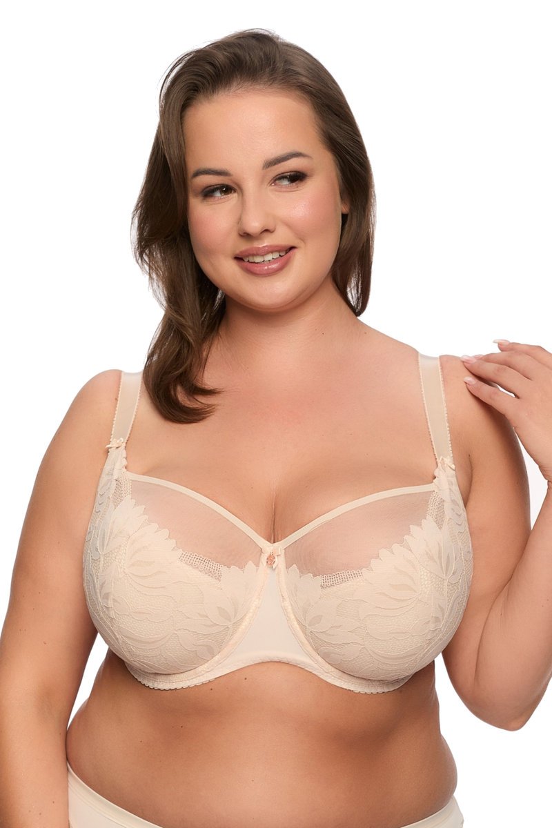 Biustonosz Semi-Soft Keto MAXI 1134 półusztywniany beżowy 85H