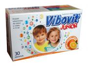 Nalewki - Vibovit Junior smak pomarańczowy 30 saszetek - miniaturka - grafika 1