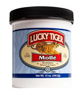 Lucky Tiger Lucky Tiger krem do golenia bez pędzla 340g - Kosmetyki do golenia - miniaturka - grafika 1