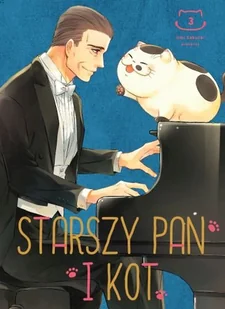 Starszy Pan i kot 03 - Rośliny i zwierzęta - miniaturka - grafika 1