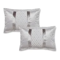 Poszewki na poduszki - Poszewki na poduszki zestaw 2 szt. z mikrosatyny 50x75 cm Sequin Cluster – Catherine Lansfield - miniaturka - grafika 1