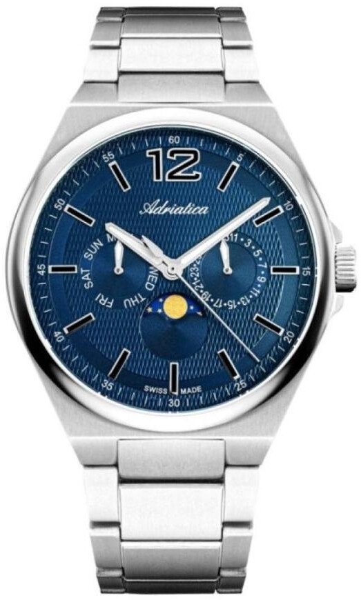 Zegarek męski Adriatica A8346.4155QF srebrny