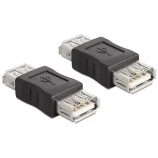 Delock adapter USB AM(F)-> USB AM(F) beczka 65012 - Adaptery i przejściówki - miniaturka - grafika 3