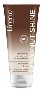 Lirene Coconut Shine - krem rozświetlający 150ml - Kremy do twarzy - miniaturka - grafika 1