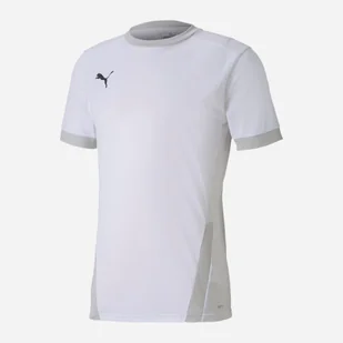 T-shirt chłopięcy sportowy Puma teamGOAL 23 70416004 140 cm Biały (4062451204037) - Koszulki dla chłopców - miniaturka - grafika 1