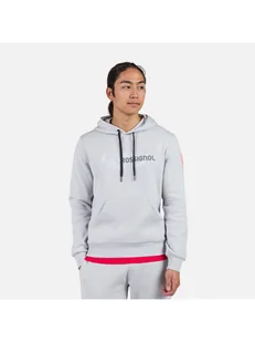 Bluza męska Rossignol New Hero Hoodie szary XXL - Bluzy męskie - miniaturka - grafika 1